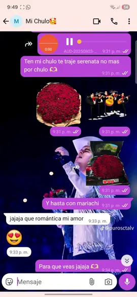#paratii #fyp #serenata #paratii mi chulo jamás sera espectador 🥰