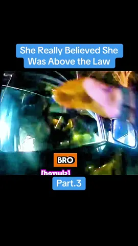 She Really Believed She Was Above the Law… #cops #police #crime #karen #law #policeofficer #viralvideo 
