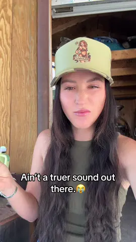 This sound was made for me… #cowboygal #yallternative #truckerhat #humor 