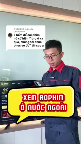Trả lời @Chouchouu Hướng dẫn xem phần mềm Rophim trên Tivi ở nước ngoài #teoemthonha #kocnet #LearnOnTikTok #tivi #boxtv 