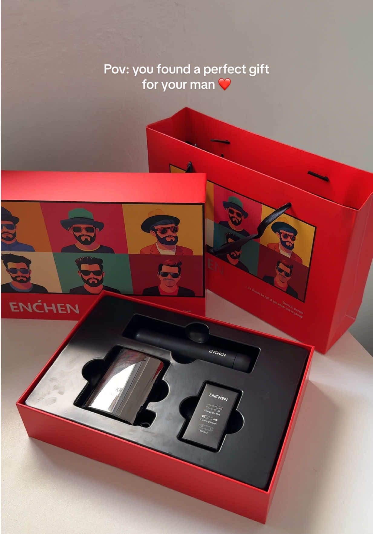 Looking for a perfect gift idea for him? This compact grooming set is the one! @ENCHEN Philippines #EnchenEnjoyLife #GiftForMen  #enchenmini6shaver  #EnchenMiniNoseTrimmer  #giftforboyfriend #fyp 