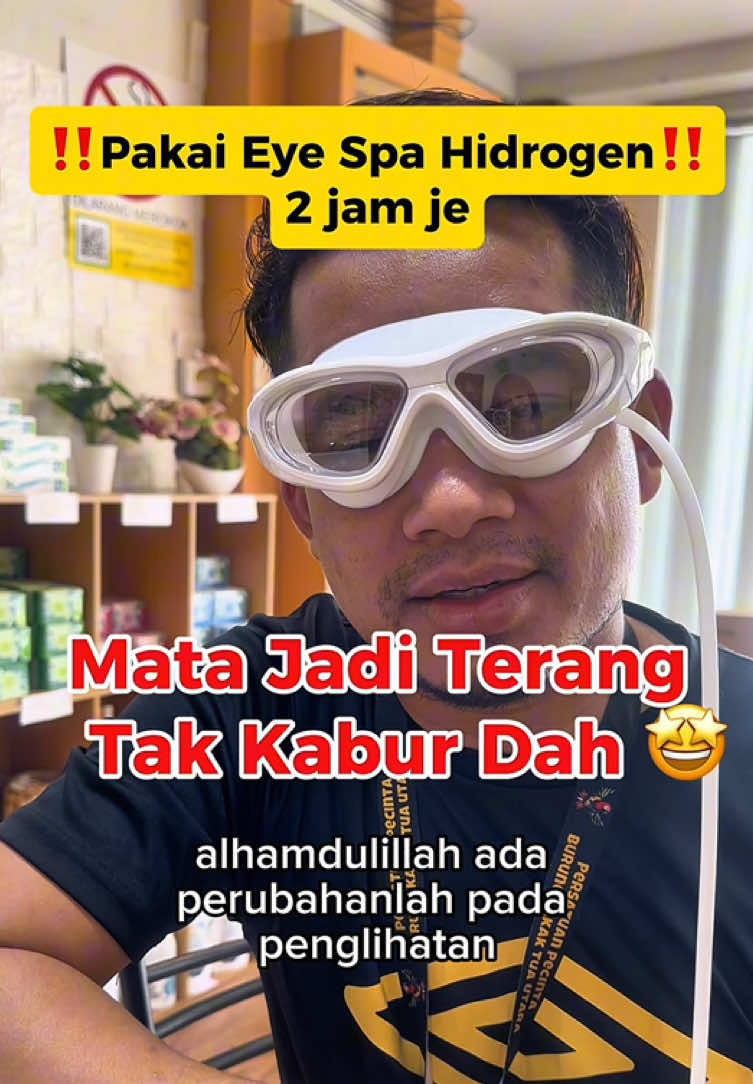 Testimoni hebat dari pelanggan kami! 🔥🔥🔥 Dia cuba eye spa hidrogen selama 2 jam, terus rasa mata lebih terang, tak kabur dah! 👁️✨ Terkejut dengan kesan secepat tu, dia terus ambil keputusan beli 3-in-1 GenQi Penyedut Hidrogen❤️‍🔥 Sebab boleh sedut hidrogen, minum air hidrogen & buat eye spa dalam satu mesin!✨ #genqi #hydrogen #hidrogen #inhaler #rezekiuntukdikongsi #bantuselagimampu #fyp  #kellywellnesscentre #pulaupinang 