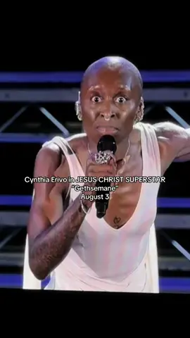 😮‍💨 @Cynthia Erivo  #jesuschristsuperstar #cynthiaerivo #hollywoodbowl #gethsemane #andrewlloydwebber 