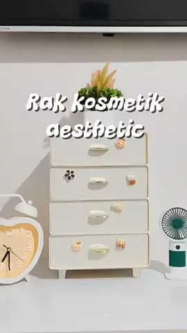 rak kosmetik 4 tingkat dari @yesall_official bikin kamar makin aesthetic buruan co jangan sampe kehabisan #raksusun #rakaesthetic #rakkosmetik #kamaraesthetic #xybca 