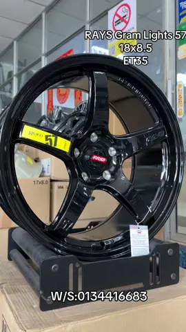 BS MEWAH 04-421 0915 / 0134416683 Gram Light 57 Restock‼️ 18x8.5 ET35 Barang tak Mahal ‼️ yang peting Barang Elok bukan RIM 199🫢   📞W/S:0134416683 #viral #penang #bsmewah #fyppppppppppppppppppppppp #sungaipetani #te37 #ce28 #kedaitayar #civicturbo #hondacivic #rays 