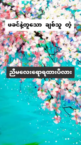 #သင့်တဘလုံးစိတ်ချမ်းသာစေသူ #tiktok #fypage #fypシ゚  #မူရင်းအားလုံးcredit❤🙏  #ချစ်သူတိုင်းလည်းပေါင်းဖက်နိုင်ပါစေ🙏 