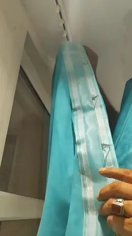 Flexible Curtain Track! #curtain #curtaintrack #fyp 