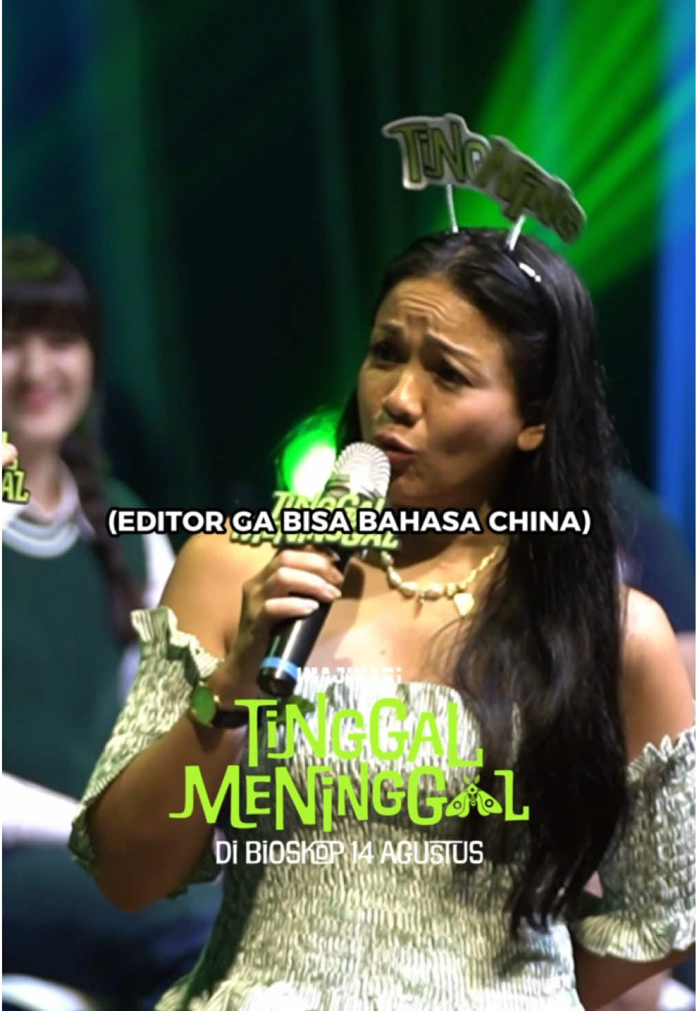 Coba yang paham Nirina bilang apa, tolong translate kan :')  10 Hari menuju TingNing tayang di bioskop mulai 14 Agustus 2025 💨 #TinggalMeninggal #TingNing #Imajinari