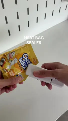 Wala ng masasayang ng pagkain dahil dito sa heat bag sealer! #minisealingmachine #sealer #kitchenfinds #heatbagsealer #minisealer #foodpreservation 