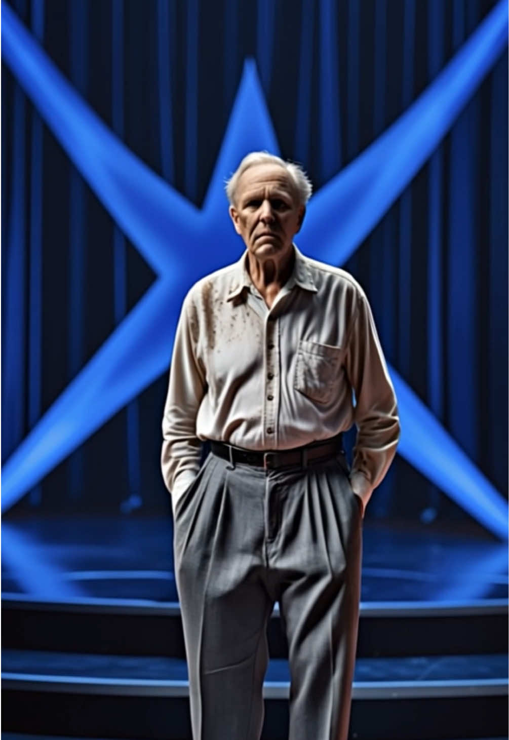 How is that even possible? #ai #americasgottalent #transformation #magic #aiclips 