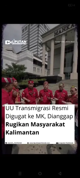 Pasukan merah memperjuangkan hak hak masyarakat Kalimantan,UU trandsmigrasi Resmi di gugat #gugatantrandsmigrasi #tranndsmigrasidikalimantan #kalimantan #pesonapasukanmerah #penolakantrandsmigrasi