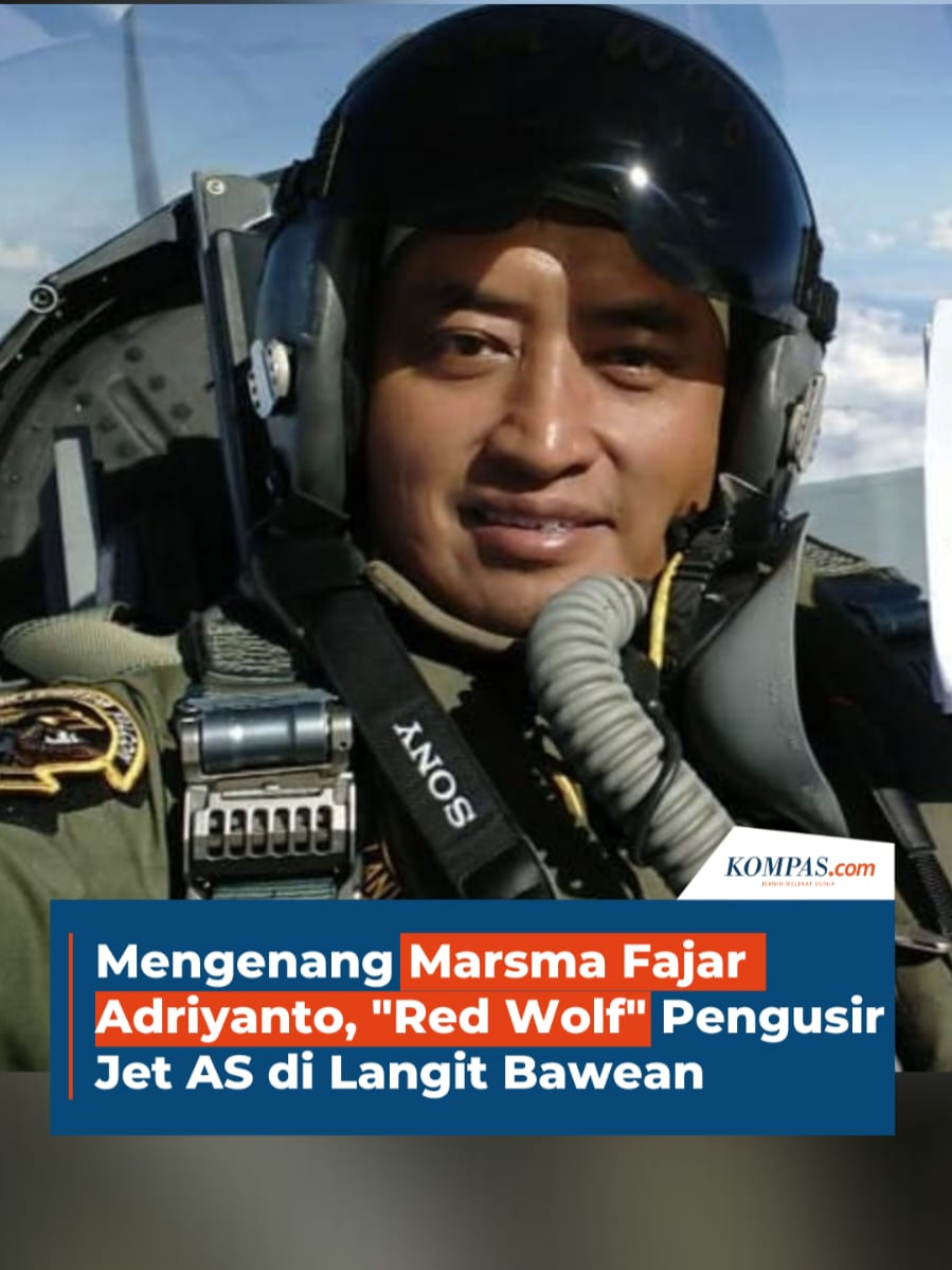 Marsma Fajar Adriyanto gugur saat menjalani latihan penerbangan di langit Ciampea, Kabupaten Bogor, Jawa Barat, Minggu (4/8/2025). Mantan Kepala Dinas Penerangan TNI AU ini pernah menggetarkan dunia dirgantara saat menghadang jet tempur F-18 Hornet milik US Navy dalam Peristiwa Bawean tahun 2003. Panglima TNI Jenderal Agus Subiyanto mengenang Marsma Fajar Adriyanto sebagai sahabat yang murah senyum. Penulis: Nicholas Ryan Aditya, Dani Prabowo  Kreatif: Safira Nurulita  Produser: Reza Kurnia Darmawan ` #FajarAdriyanto #Pesawat #Jabar #Peristiwa ##voice