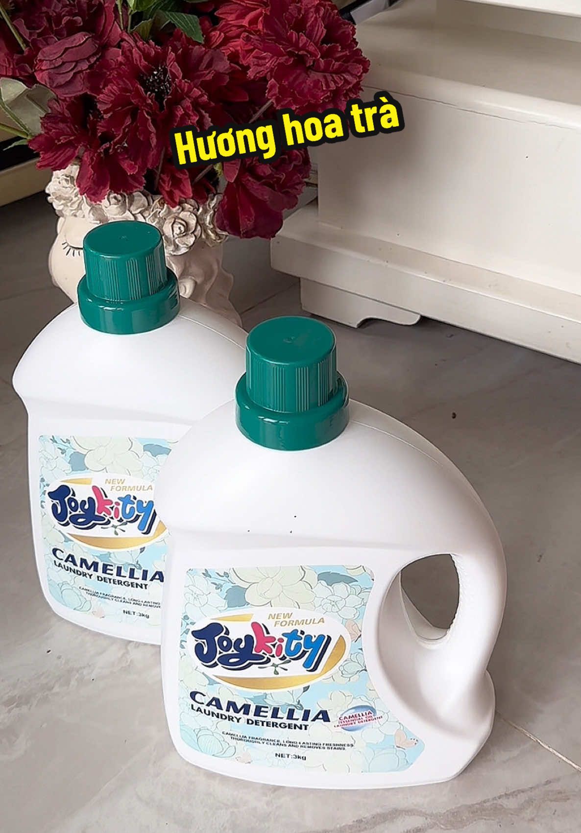 Nước giặt hương hoa trà của nhà joykity vừa ra mắt thơm lắm nè #nuocgiat #nuocgiatxa #nuocgiatjoykity #joykity 