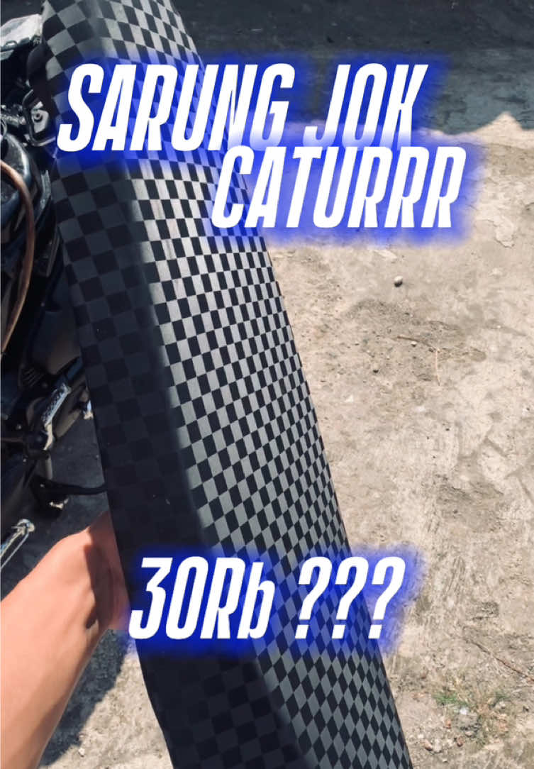 makin cakep tuh motor modal 30rb🔥#kulitjok #kulitjokcatur #kulitjokmotor 