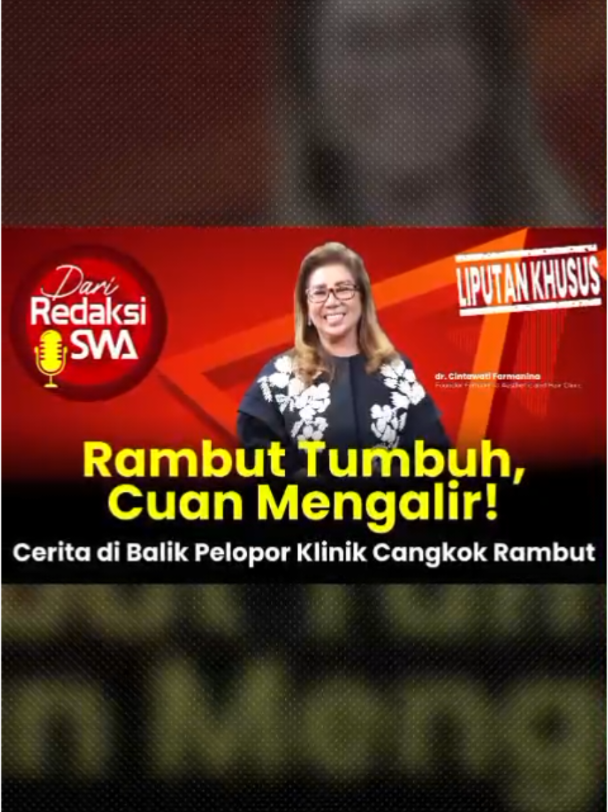 Rambut Tumbuh, Cuan Mengalir! https://youtu.be/QoEyiq4oYwQ Yuk ditonton. #HairTreatment #Podcast #FarmaninaClinic 