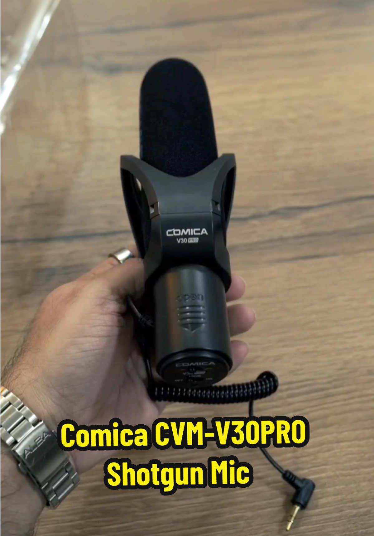 Comica CVM-V30PRO Shotgun Mic – Super Cardioid, with Wind Muff, for DSLR & Smartphone #comicacvmv30pro #ComicaMic #shotgunmic #Comica #mic #microphone #TikTokShop #TikTokFinds #TrendingProducts #MustHave #TikTokMadeMeBuyIt #ShopNow #ViralFinds #BestDeals #HotDeals #OnlineShopping #TikTokShopFinds #ProductReview #ViralProducts #ForYou #FYP #FYPTrending #FYPViral #ForYouPage