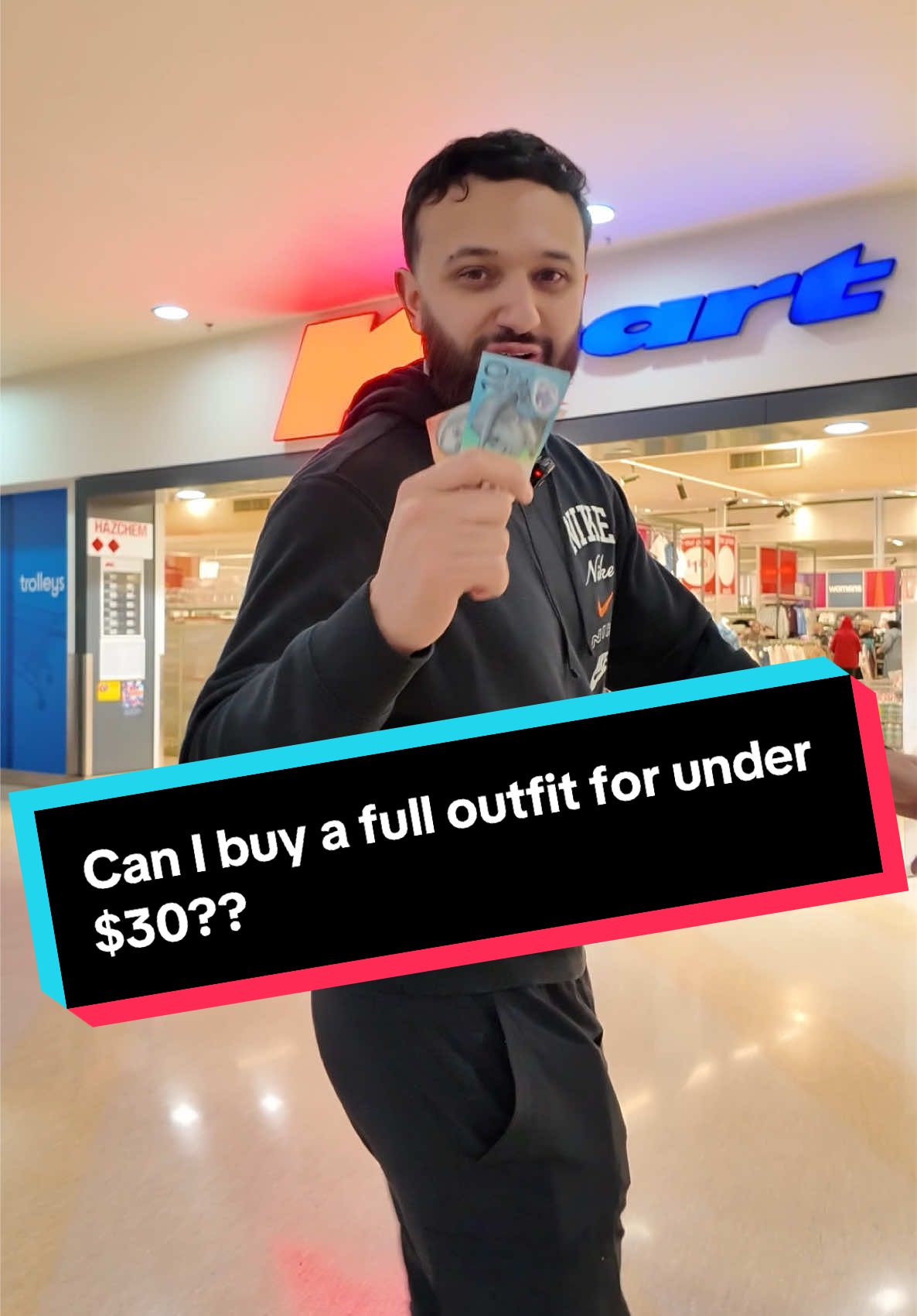 Bro I didn’t even know this was possible #challenge #cheap #outfit #inflation #kmart 