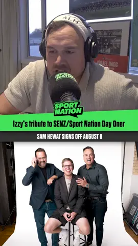 Sam Hewat has been part of this station's spine since Day 1, so the goodbyes won't be easy! But don't fret Wahs fans, you'll still hear him on the call and Running It Straight 💚 #nrl #rugbyleague #nzwarriors #upthewahs #sportnation