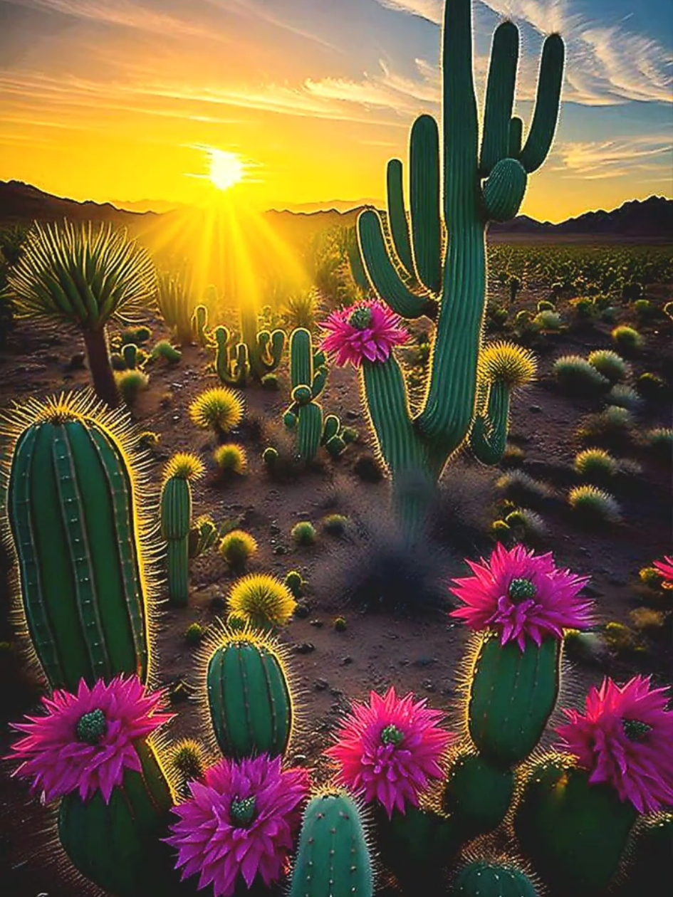 🏜DesertCactus🏕Landscape🏜선인장뷰