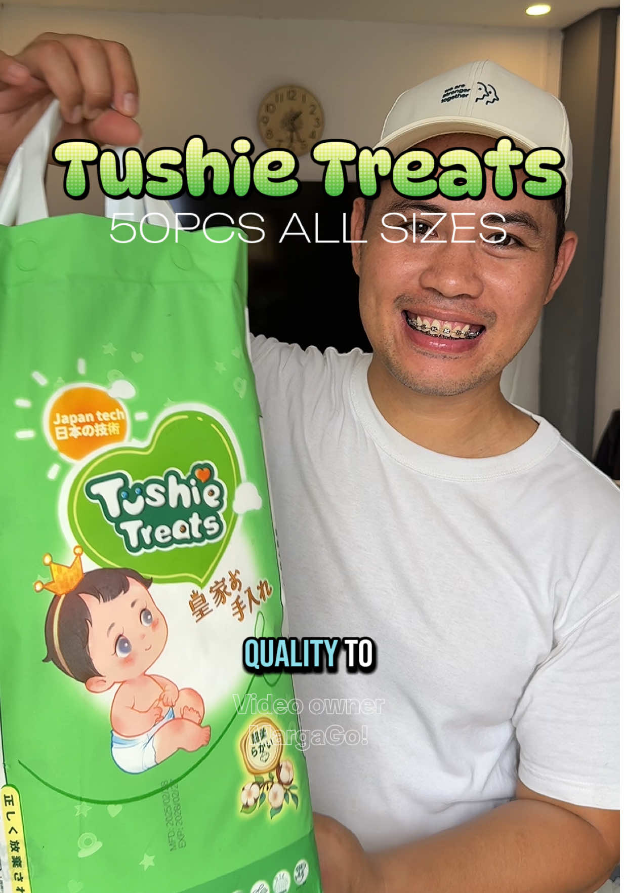 Grabe! talagang sulit tong tushie treats baby diaper kasi Pumapatak lang naman ng 4-5 pesos kada isa. Mura na quality pa! Available sizes newborn up to 3XL Pants #babydiaper #diaperchange #babyproducts #babycare #diaper 