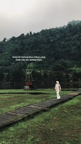 Selamat menikmati keputusan yang kamu buat tanpa mempertimbangkan bagaimana aku akan hidup setelahnya. - #fypage #fyp #wisatabogor #siturawagede #explorebogor 