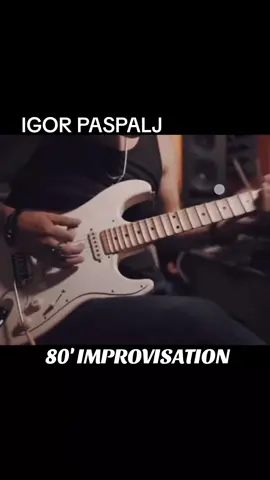 INCREDIBLE IMPROVISATION OF IGOR PASPALJ !!! AMAZING GUITAR PLAYER  #igorpaspalj #electricguitar #guitar #rock #fyp #viral_video #foryoupage 