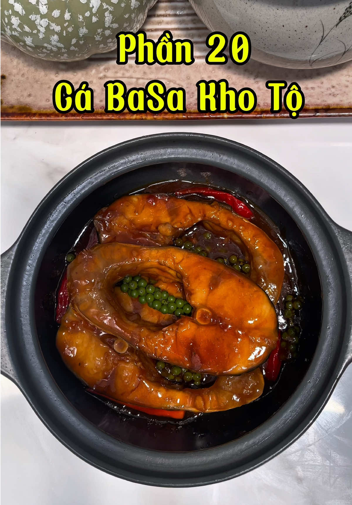 Nấu ăn cho vợ Bầu (Phần 20): Cá ba sa kho tộ #food #cabasakhoto #monngonmoingay #xuhuong #chonggiatruong 