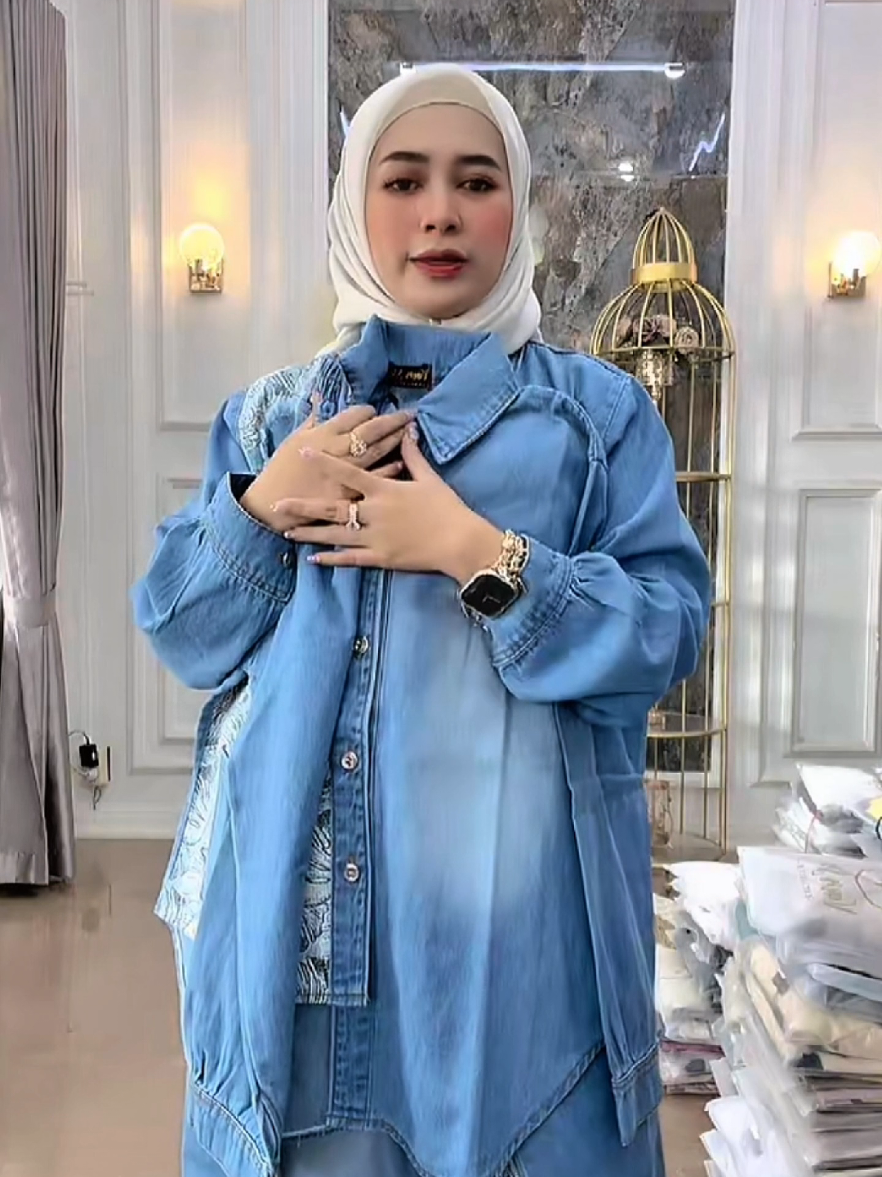 Setelan Bimasena Exclusive #setelanwanita #jeans #setelan #atasanwanita #celana #style #fyp 