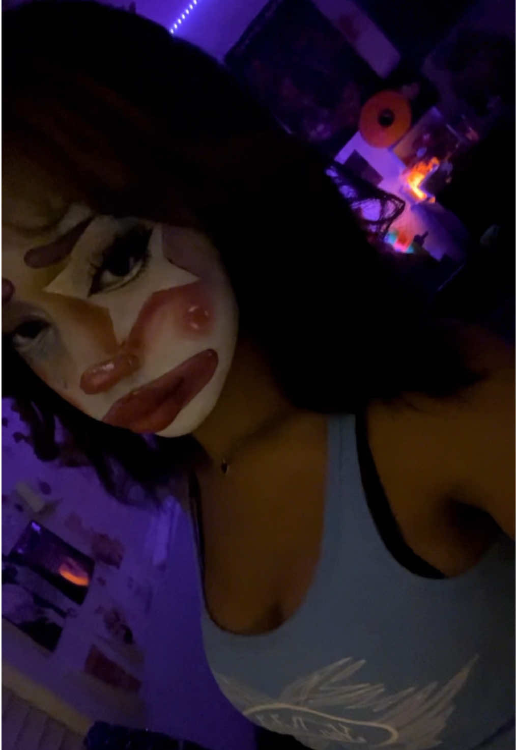 im js a piece of cake 🎂 #clownmakeup #fyp #creativemakeup #makeupartist #halloweenlook 