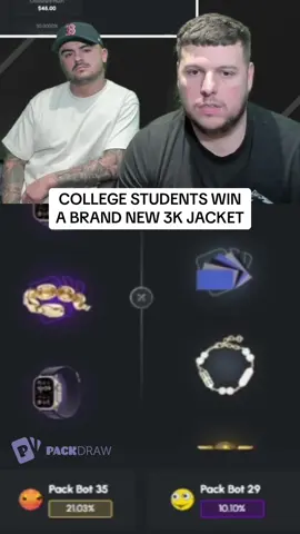 COLLEGE STUDENTS WIN A BRAND NEW 3K JACKET #kickstreaming 