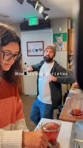 we appreciate good dance moves… but if you love community, coffee, tea, beer, wine, people & of course dogs, then join our BrewHound family! *𝘴𝘱𝘦𝘤𝘪𝘢𝘭𝘵𝘺 𝘤𝘰𝘧𝘧𝘦𝘦 𝘦𝘹𝘱𝘦𝘳𝘪𝘦𝘯𝘤𝘦 𝘢 𝘱𝘭𝘶𝘴 𝘣𝘶𝘵 𝘯𝘰𝘵 𝘳𝘦𝘲𝘶𝘪𝘳𝘦𝘥 send resumes to Lauren@brew-hound.com