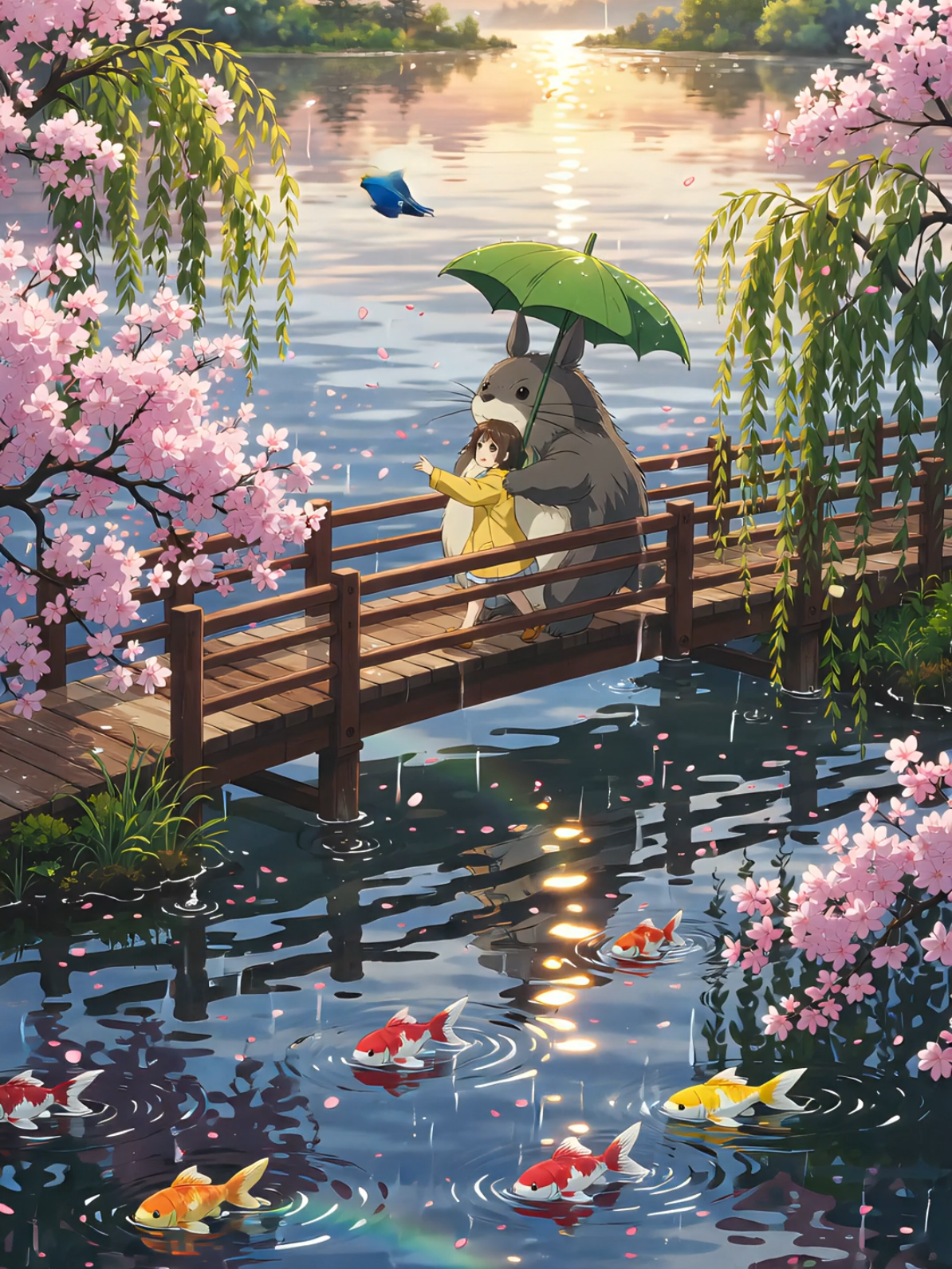 #totoro #chill #relax #romanticdream #aivideo #anime #ghibli 