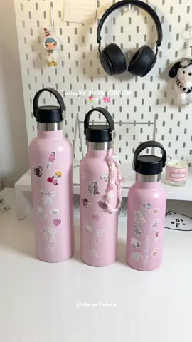 Tumbler pinky stainless 1 liter, 750ml & 500ml🎀 #tumblerstainless #tumblerpink #tumblertahandingin #tumblertahanpanas #tumblerledingding 