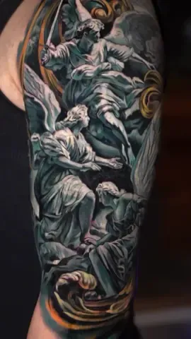 • @inkfabregas  #WHITEonblacktattoo by @TTTSWRLDS #TTTSWRLDS ™️ #whiteinktattoo #blacktattoo #blackworktattoo #blackwork #blacksleeve #tattoolife #blacksleevetattoo #whiteonblack #bodymodification #blackworktattoos #darktattoos