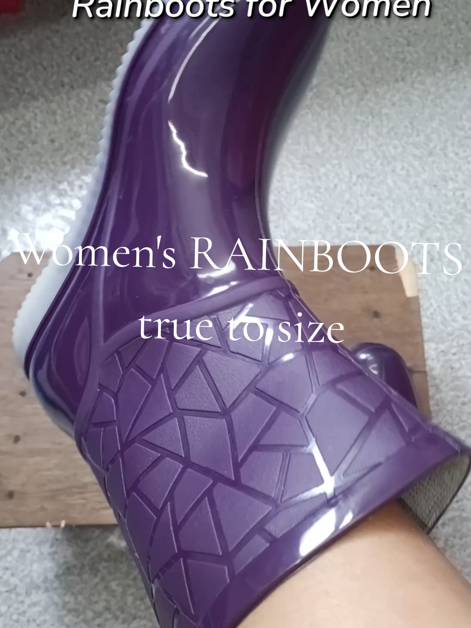 Women's RAINBOOTS  true to size  #rainboots #womenrainboots #bota #rainbootsfashion 