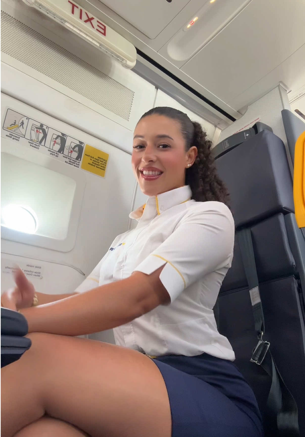 N3 on the max 😭😭  #flightattendant #foruyou #aviation 