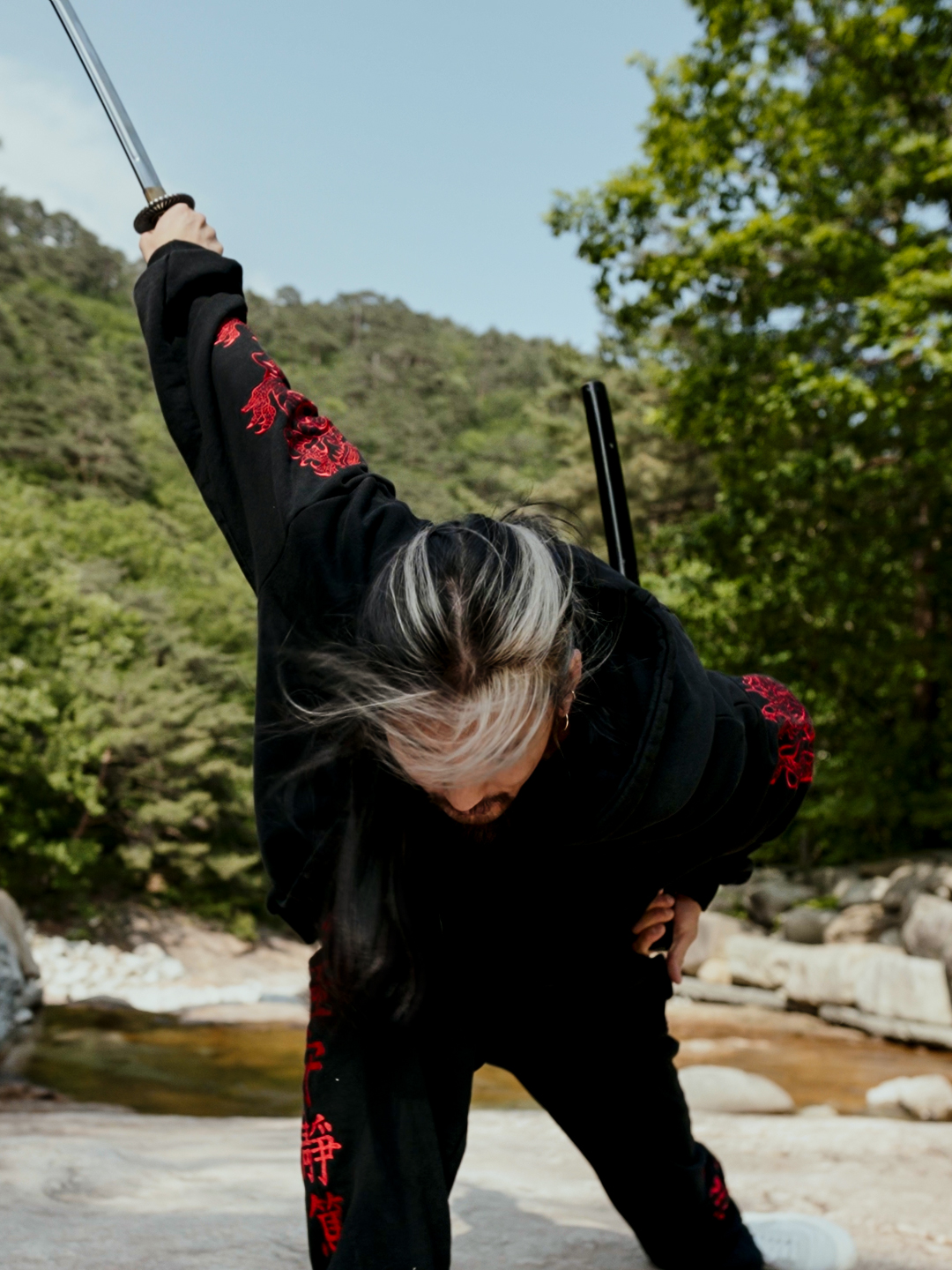 Sword training ⁣ ⁣ ⁣ ⁣ #MartialArts #SwordTraining #ZenPractice #Discipline #katana