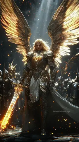 Angel Michael will bless all believers #micheal #god #angel #fyp #wolink