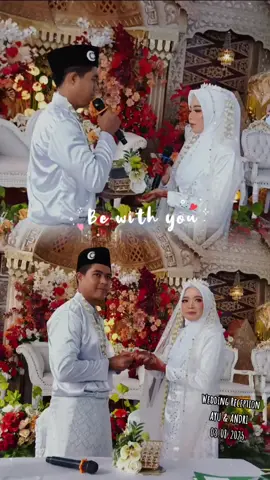 perjalanan baru dimulai adek2 sayang,,, semoga membawa keberkahan nikmat yg tak terhingga oleh ALLAH SWT pernikahannya,, sakinah mawaddah warahmah #wedding #weddingday #agustus #rumahtangga #viral 