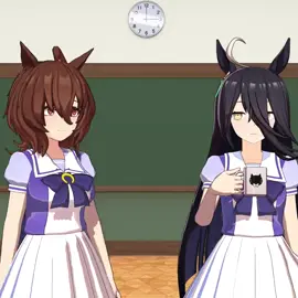 both are brother btw#umamusume #umamusumeprettyderby #agnestachyon #manhattancafe #game #anime #animation #cnlfamily #xybca #foryou #fyp 