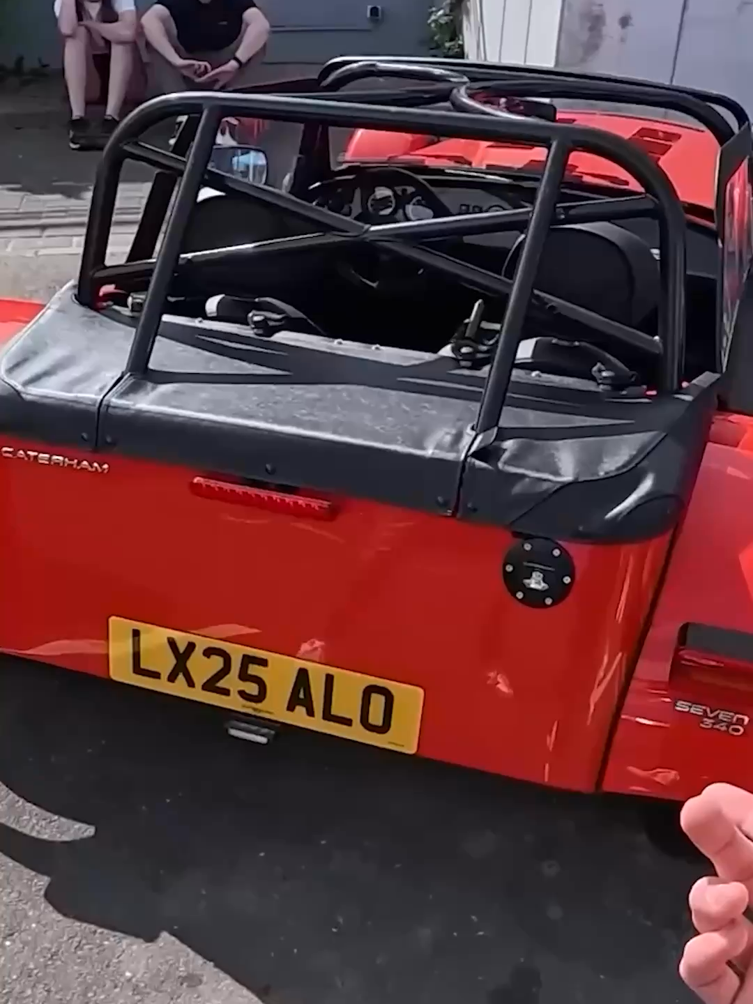 Meine erste Runde im Caterham über den Nürburgring!