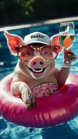 Have a good day everyone! ☀️😎 #funnydanler #danler #staypositive #goodvibes #funnytiktok #positivity #havegoodday #haveaniceday #forupage #funnymonkey  #funnypig 