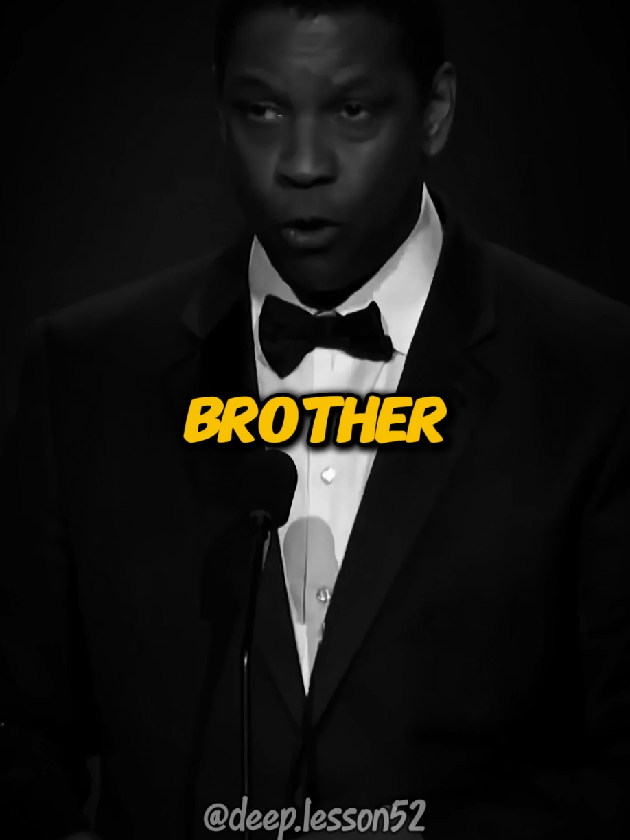 Brother, My Big Supporter...  #usatiktok🇺🇸 #dailymotivation #denzelmotivation #denzelwashingtonspeech #denzelwashington 