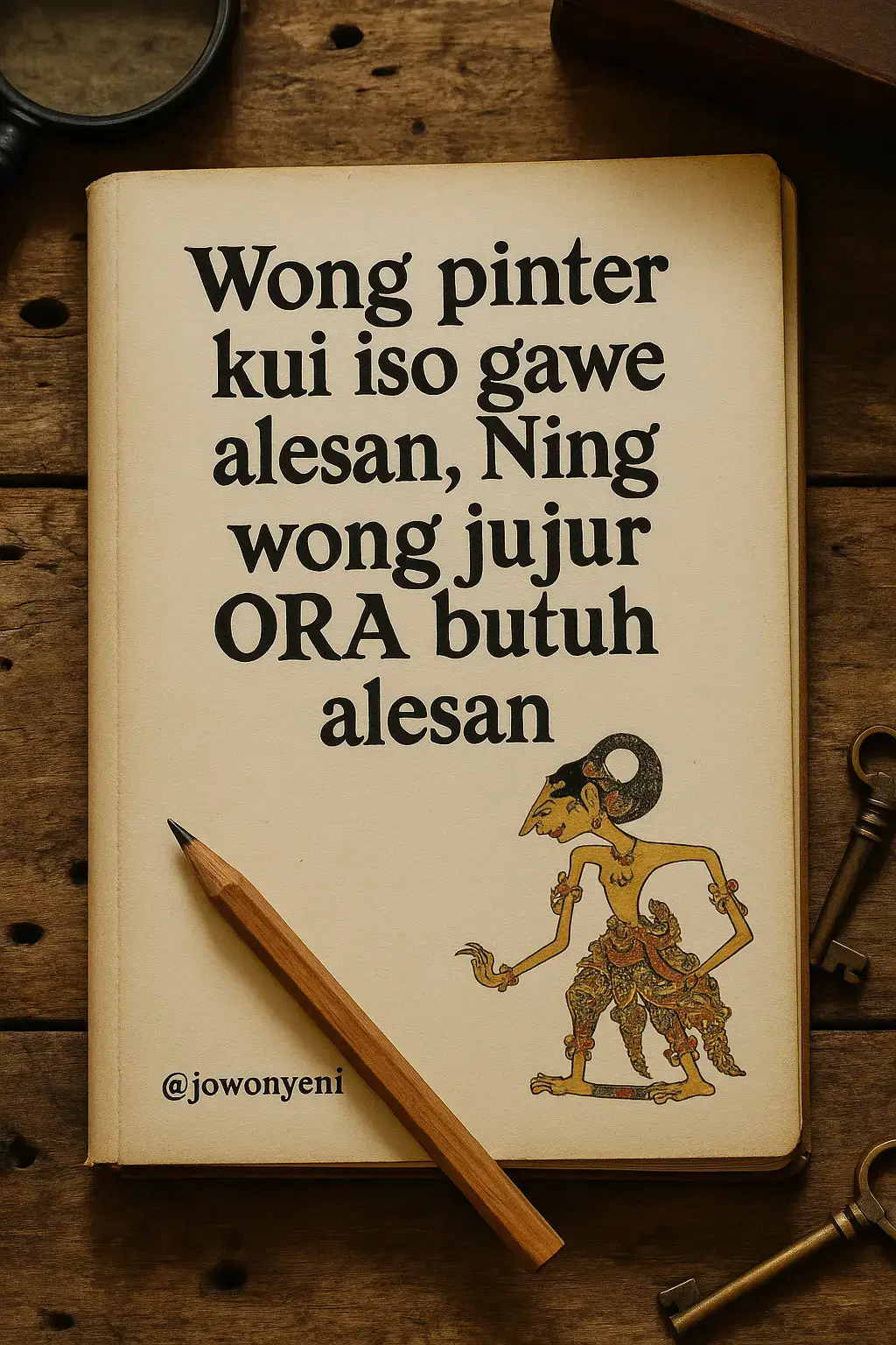 #jowonyeni #bijakjawa #wongjowo 