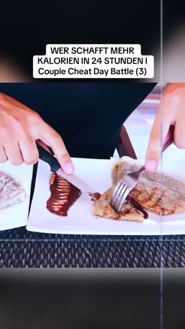 WER SCHAFFT MEHR KALORIEN IN 24 STUNDEN I Couple Cheat Day Battle (3)