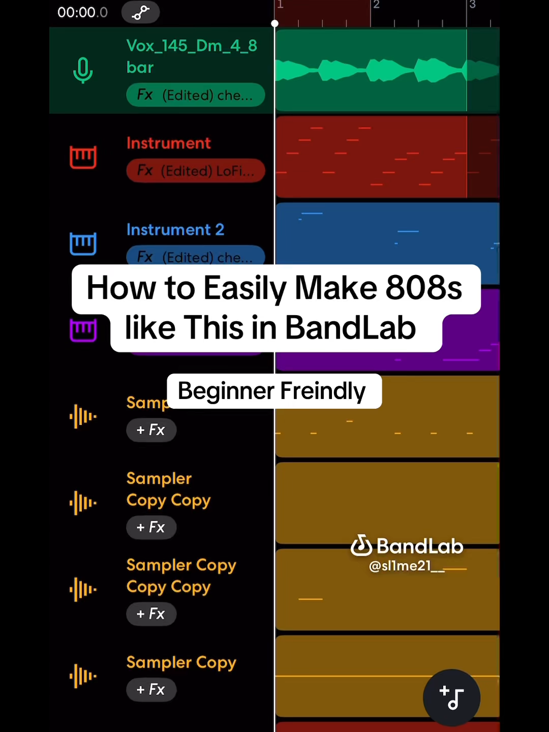 808s sounding weak? @sl1me_21’s drops his preset recipe for serious punch 🥊 #bandlab #bandlabtutorial #musicproducer #producertok #808s