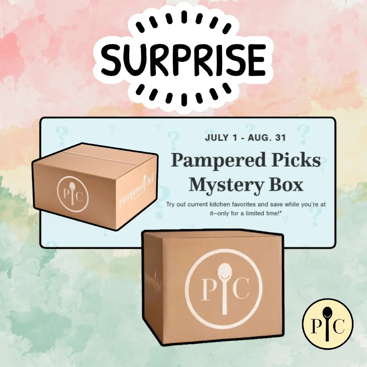 Do you love a good kitchen surprise? The Pampered Picks Mystery Box is here—filled with current kitchen favorites at an amazing value! Available only from July 1 to August 31, so don’t wait to grab yours and save#Lemon8 