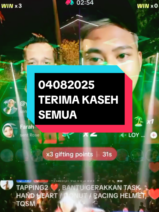 TERIMA KASEH semua YG telah hadir support @𝔸𝕁𝔸𝕏⁰⁰⁷⚔ @Ajax_JB2 @Ajax_JB3 Malam TADI.Semoga semua Nye d luaskan REZEKI nya.aamin3#fyppppppppppppppppppppppp #repostkomensharelikelovefollow #paranormalactivtity #tqallsupportters #tiktokmalaysia🇲🇾 #tiktoksg🇸🇬 #kasiredah 