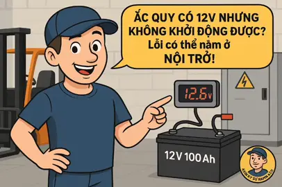 Nội trở acqui là gì ? Tại sao ó trường hợp acqui hiển thị 12v nhưng vẫn không sử dụng được #viral #acqui #noitro #anhkysuranhroi #kythuat #diencongnghiep #baotridien #capcut #dien #baotri 