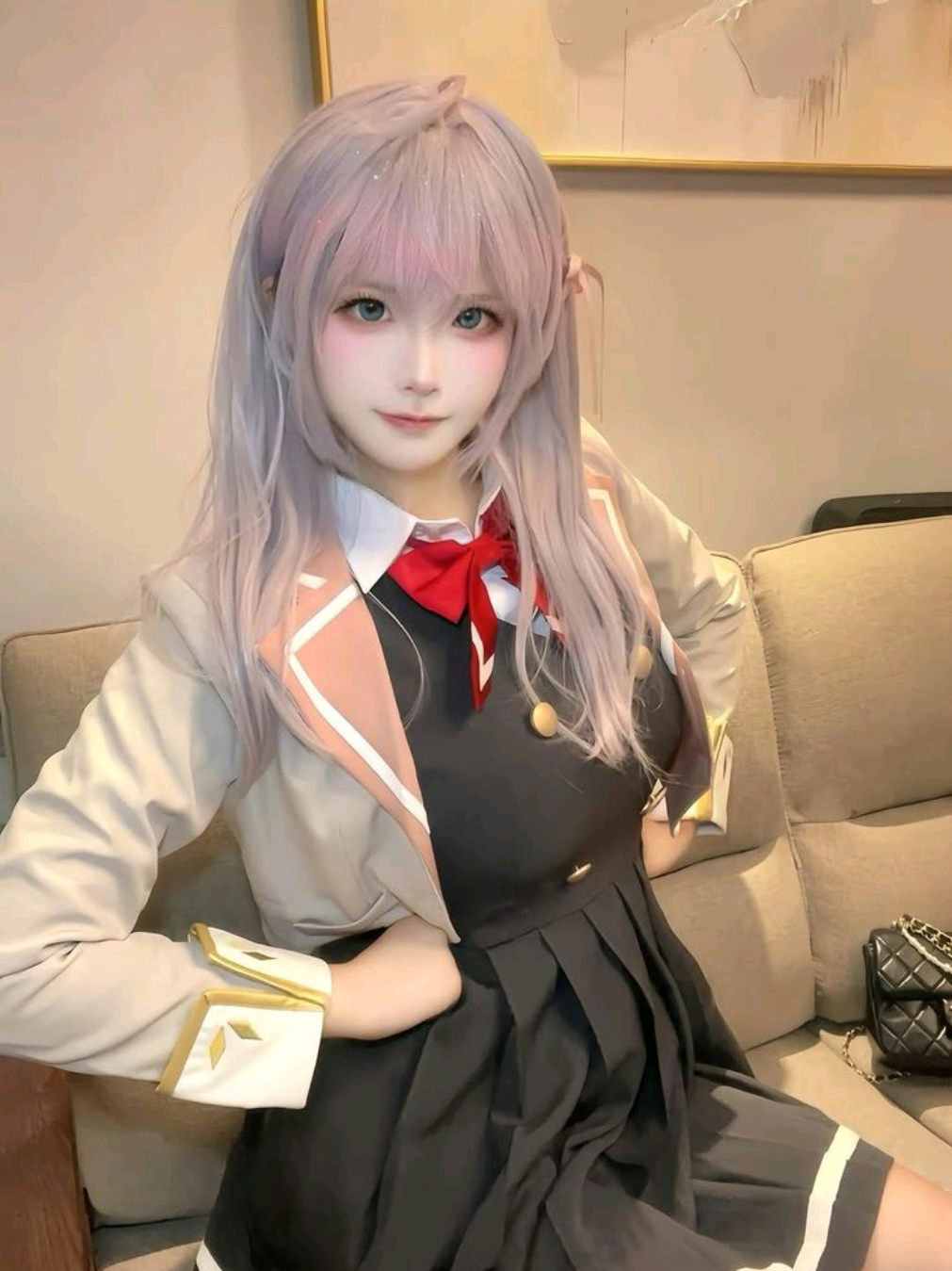 @Voidff done versi alya #yuukaa #trending cosplayalya#alya 
